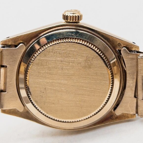 Mens Ladies Rolex 14k Yellow Gold Rare 31mm With Box + Papers - Picture 6 of 8